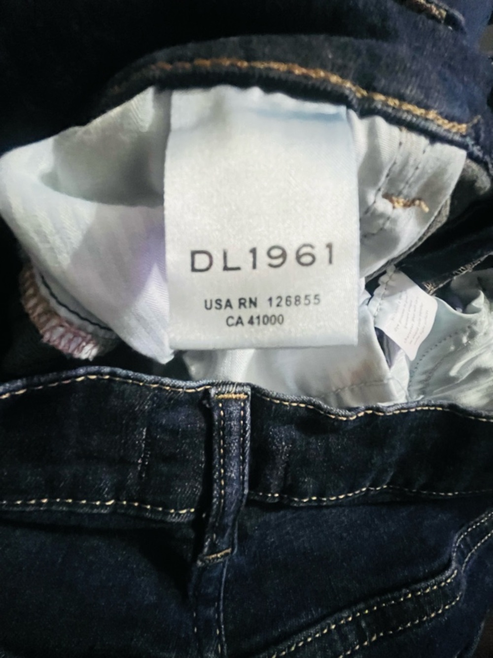 EUC- DL1961 Arrow Skinny High Rise Instasculpt™ Ankle Jeans Sz 28 - Picture 8 of 8